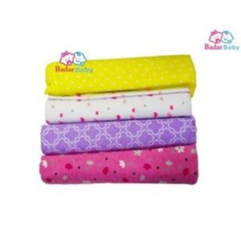 Fashion Flannel Receiving Blankets(set of 4)