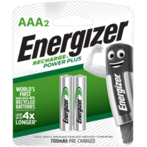 Energizer Rechargeble Battery Nh12Rp2