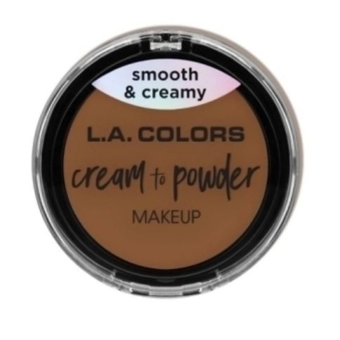La Colors Cream to Powder Foundation Tan CCP329