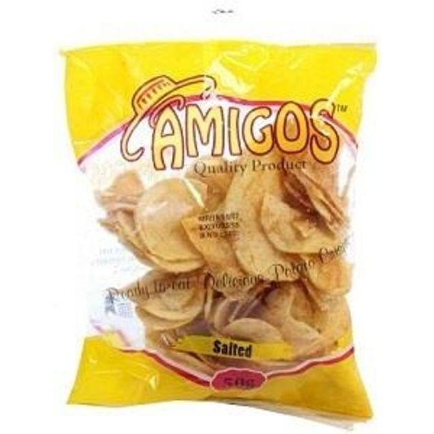 Amigos Potato Crisps Salted 50 g