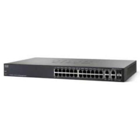 Cisco SF300-24 | 24-Port 10/100 Managed Switch with Gigabit Uplinks