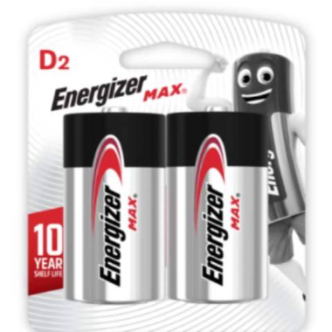 Energizer size D