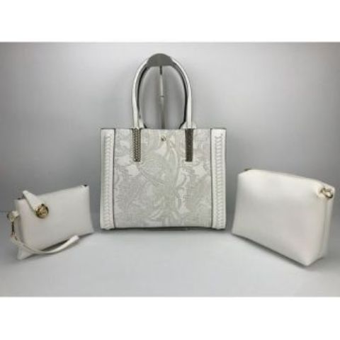 Fashion White leather classic bag