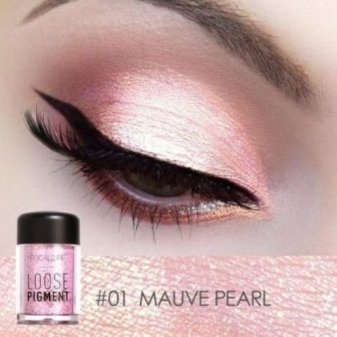 Glitter Eye Shadow Diamond Loose Makeup Pigment Powder Woman Chameleon Colors