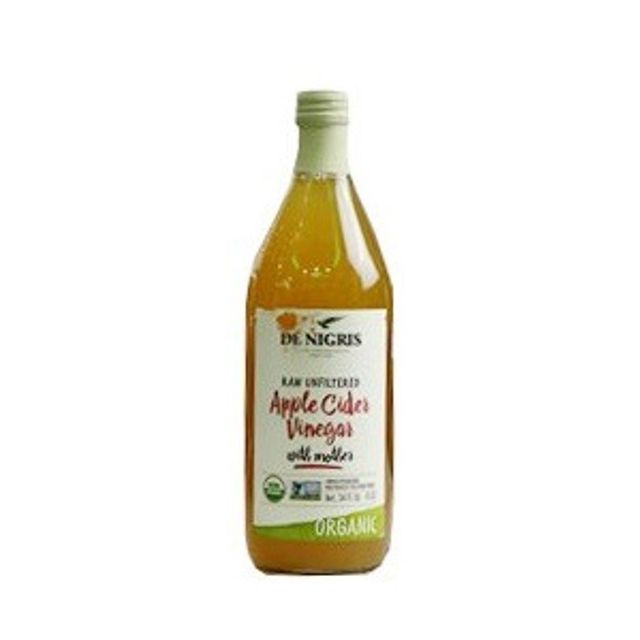 De Nigris Raw Unfiltered Apple Cider Vinegar With Mother 1 L