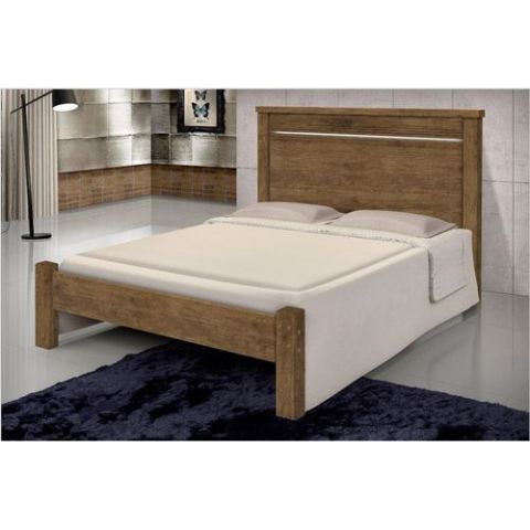 Generic Double Bed Pietra King Size - Jequitibá 1.84 X 1.88 M