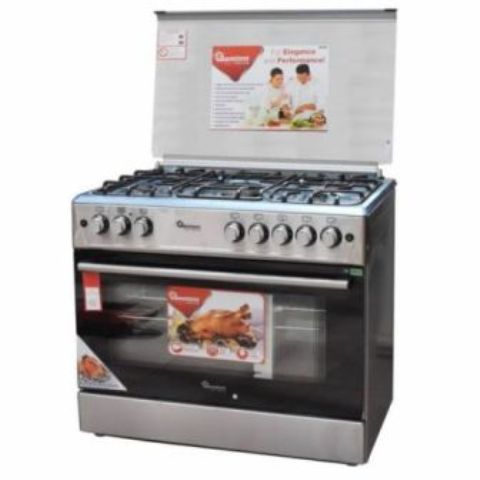 Ramtons 5 Gas 60x90 Giant Cooker + Electric Oven- Rf/491