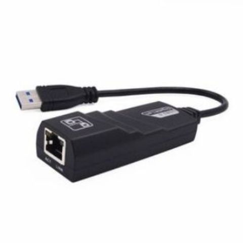 USB 3.0 Gigabit LAN USB 3.0 to RJ45 Gigabit Ethernet Adapter 10/100/1000Mbps black
