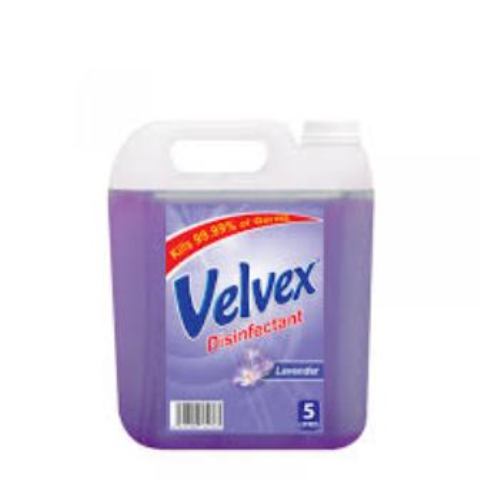 Velvex Liquid Disinfectant Lavender 5L