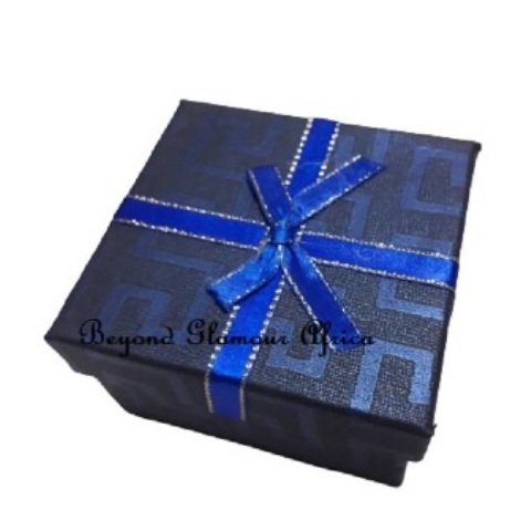 Blue Cardboard gift box