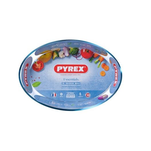 Pyrex Oval Roaster 35x24cm/3L Optimum