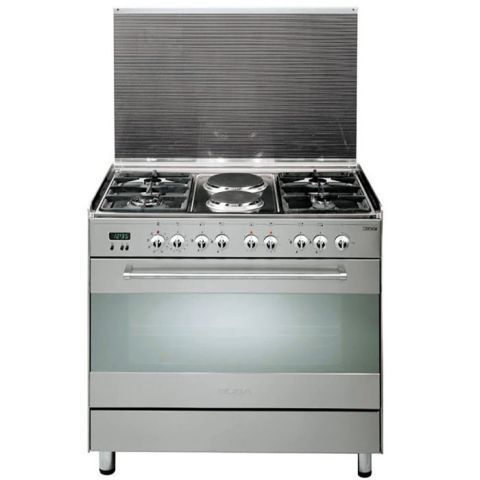 Ramtons 4 Gas+ 2 Electric Stainless Steel Elba Cooker- Eb/174